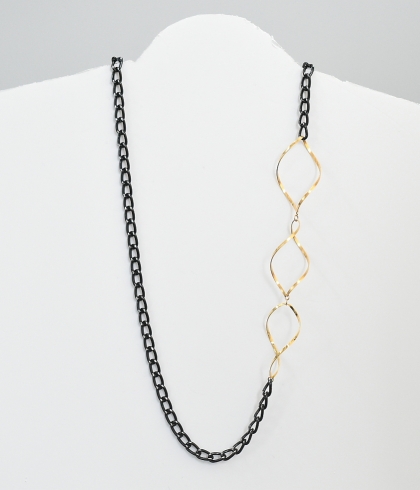 Handmade_necklace_faux_black_chain_Infinity.jpg